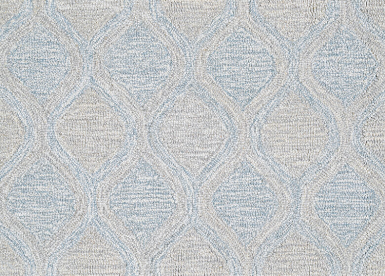 Ogee Rug Pattern Ogee- Cornflower - Carpet, PATTERN - Watson Smith Flooring